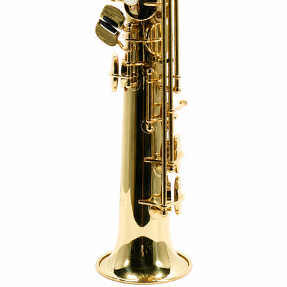 Jupiter JSS1000Q Intermediate Bb Soprano Saxophone in Gold Lacquer