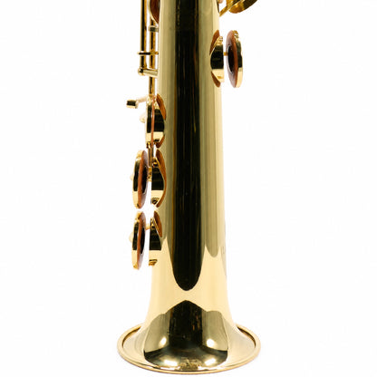 Jupiter JSS1000Q Intermediate Bb Soprano Saxophone in Gold Lacquer