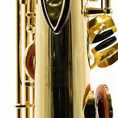 Jupiter JSS1000Q Intermediate Bb Soprano Saxophone in Gold Lacquer