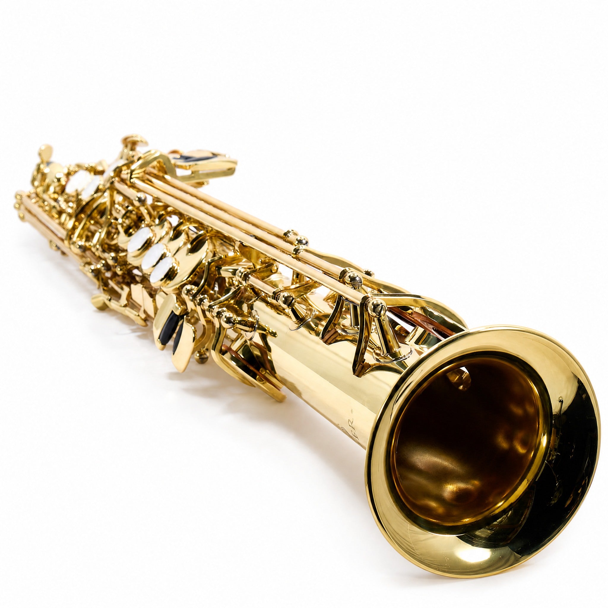 Jupiter JSS1000Q Intermediate Bb Soprano Saxophone in Gold Lacquer