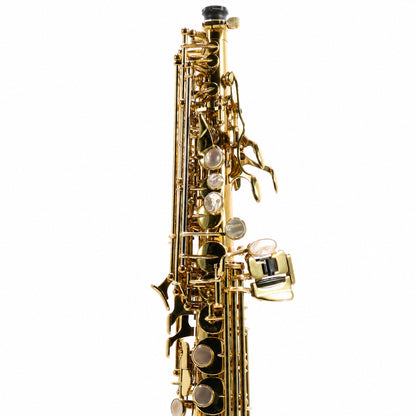 Yanagisawa SWO10 Professional Bb Soprano Saxophone in Gold Lacquer