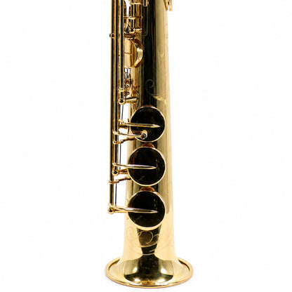 Yanagisawa SWO10 Professional Bb Soprano Saxophone in Gold Lacquer