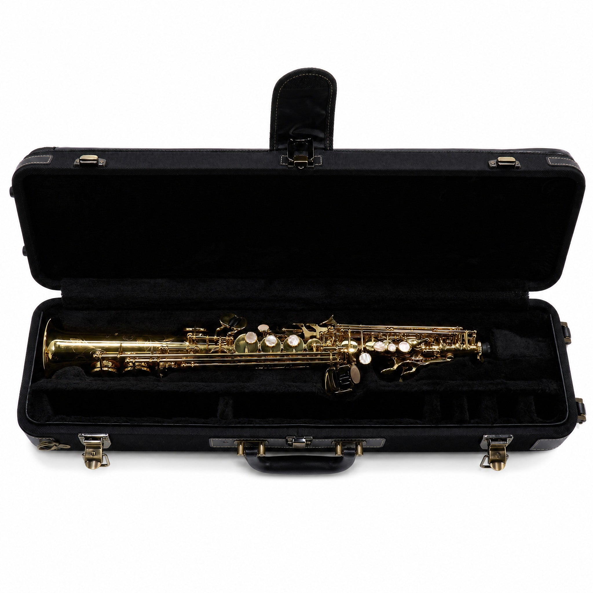 Yanagisawa SWO10 Professional Bb Soprano Saxophone in Gold Lacquer