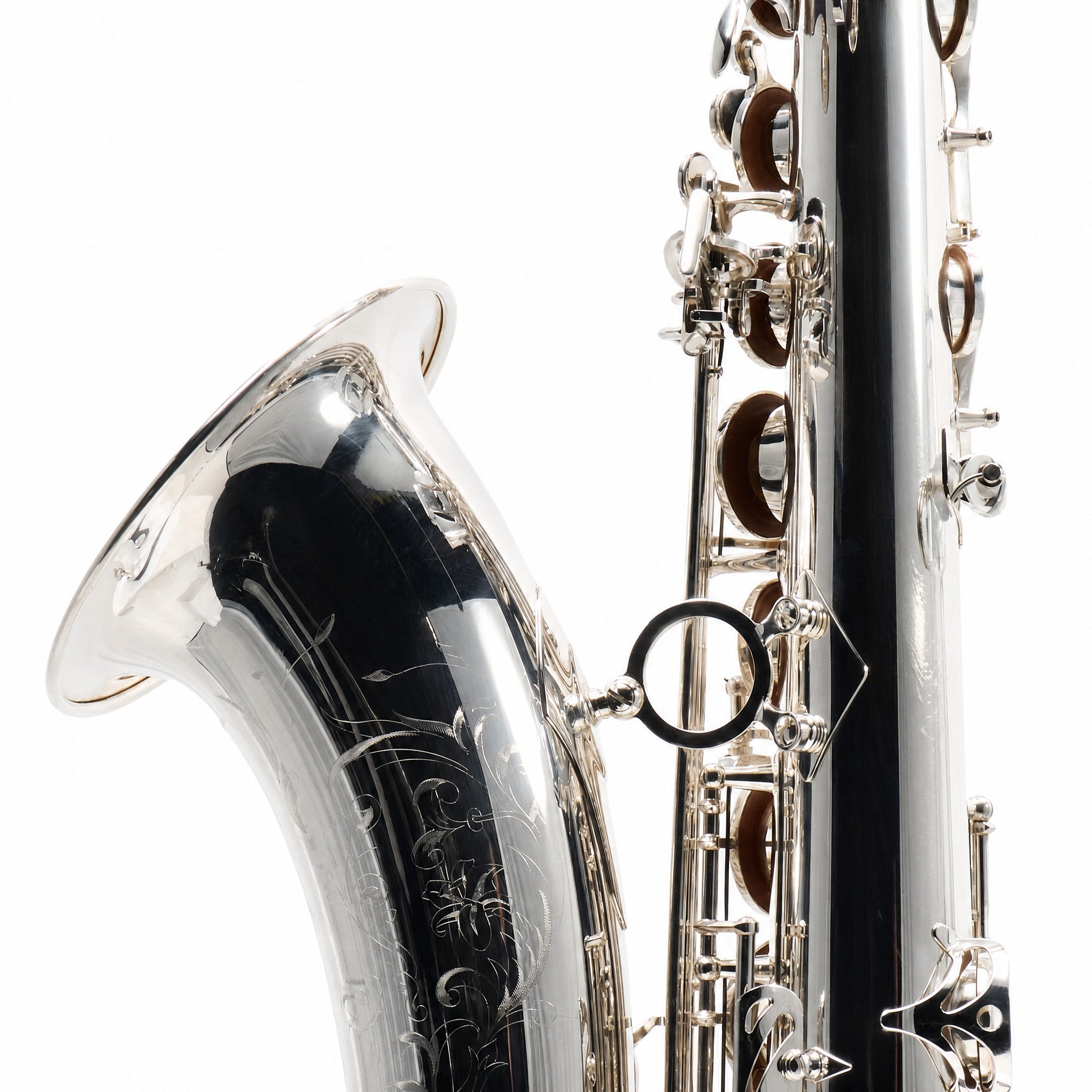Selmer Paris Super Action 80 Serie II Tenor Saxophone in Silver Plate