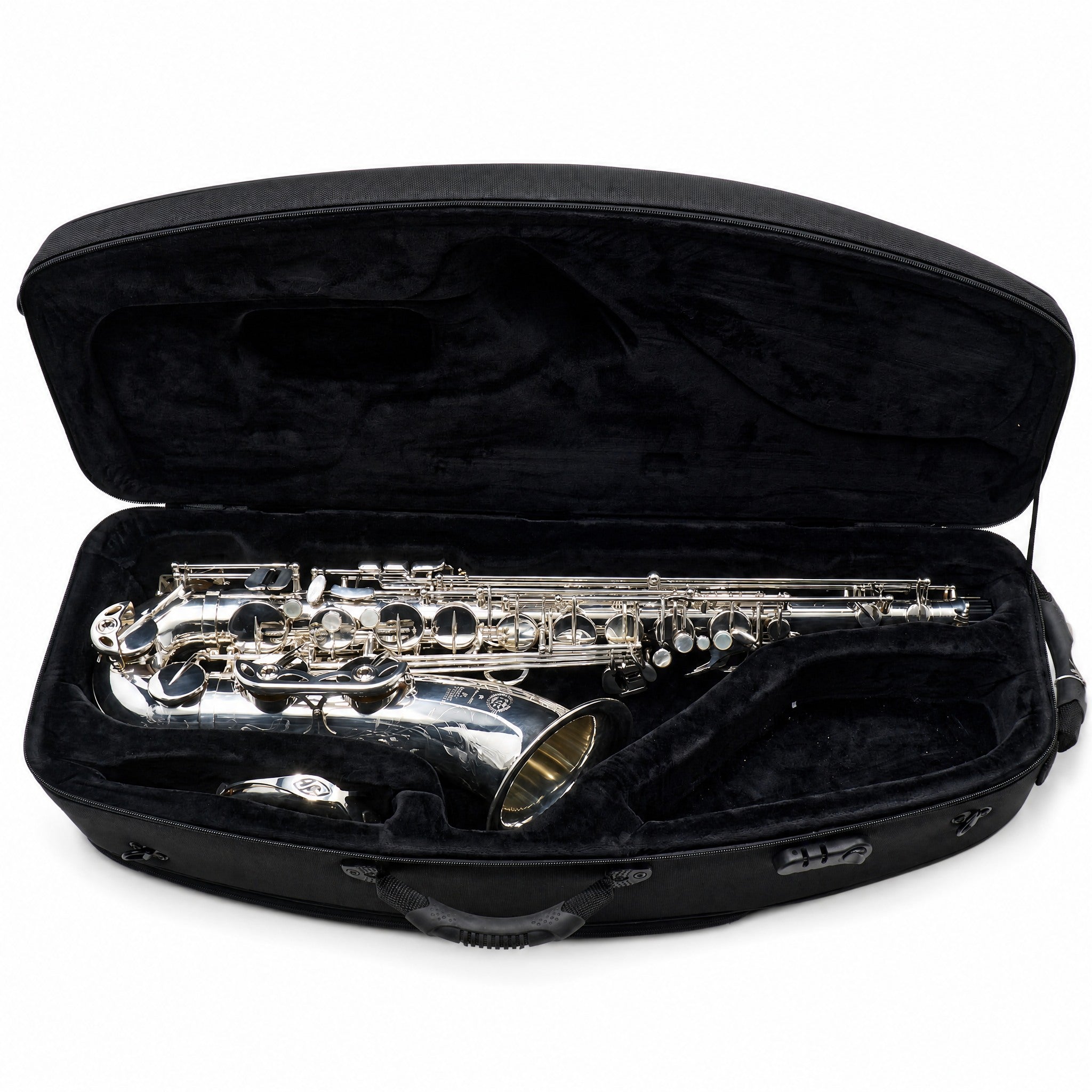 Selmer Paris Super Action 80 Serie II Tenor Saxophone in Silver Plate