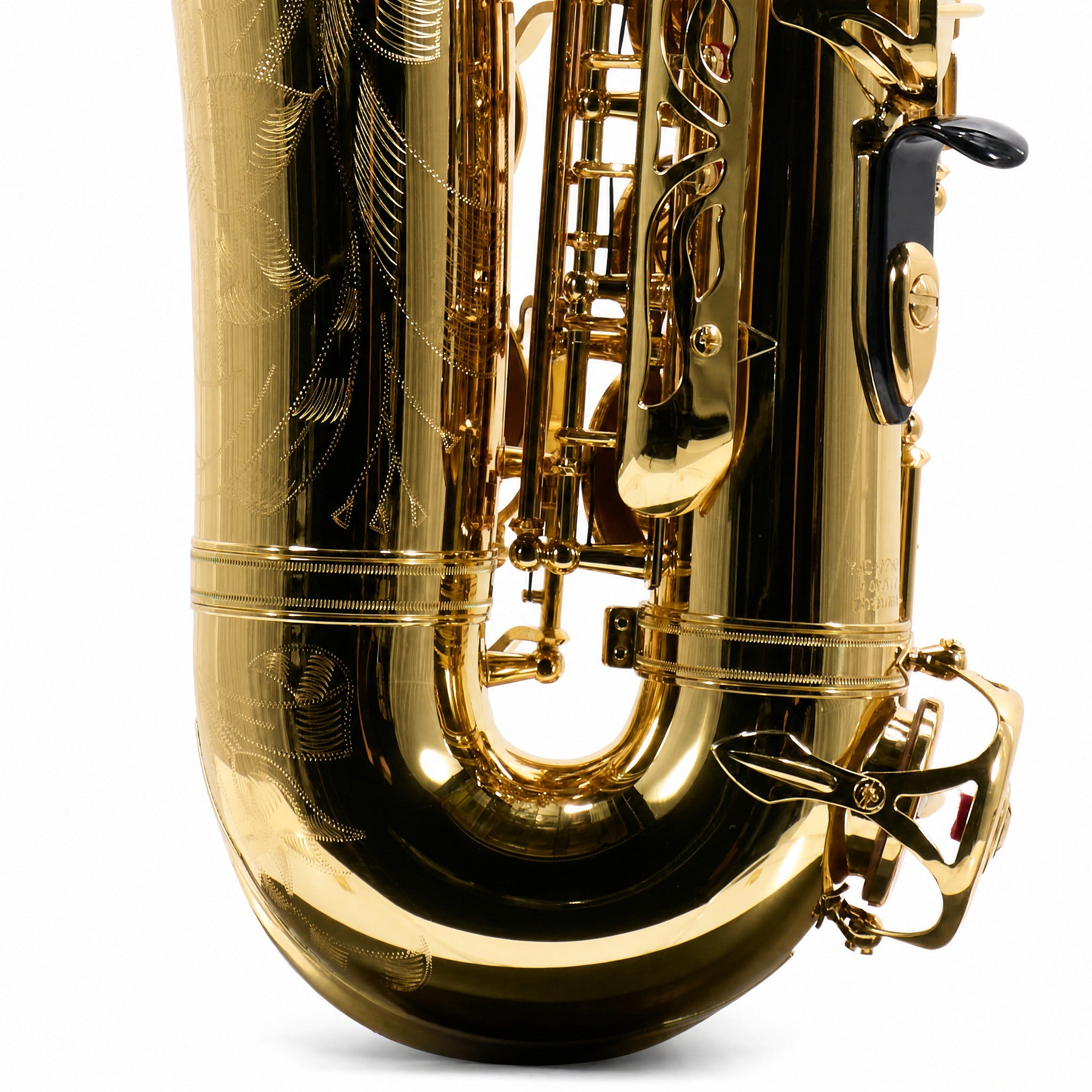 Yamaha YAS-875EXII 'Custom EX' Professional Alto Saxophone in Gold Lacquer