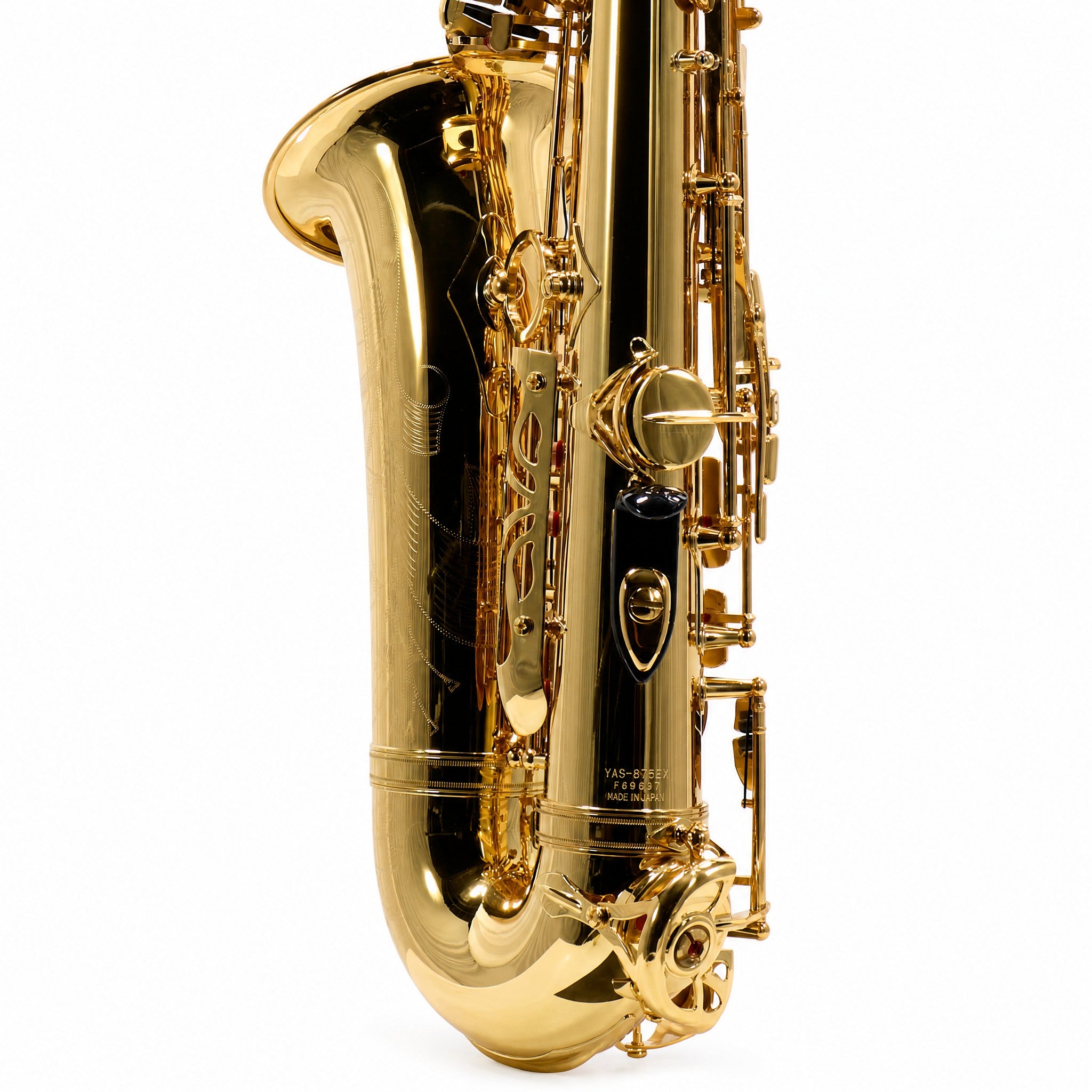 Yamaha YAS-875EXII 'Custom EX' Professional Alto Saxophone in Gold Lacquer