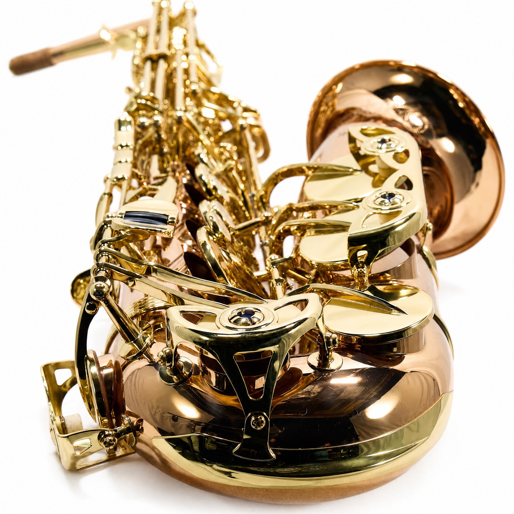 Yanagisawa AWO20 'Elite' Professional Alto Saxophone in Solid Bronze SN 00422413