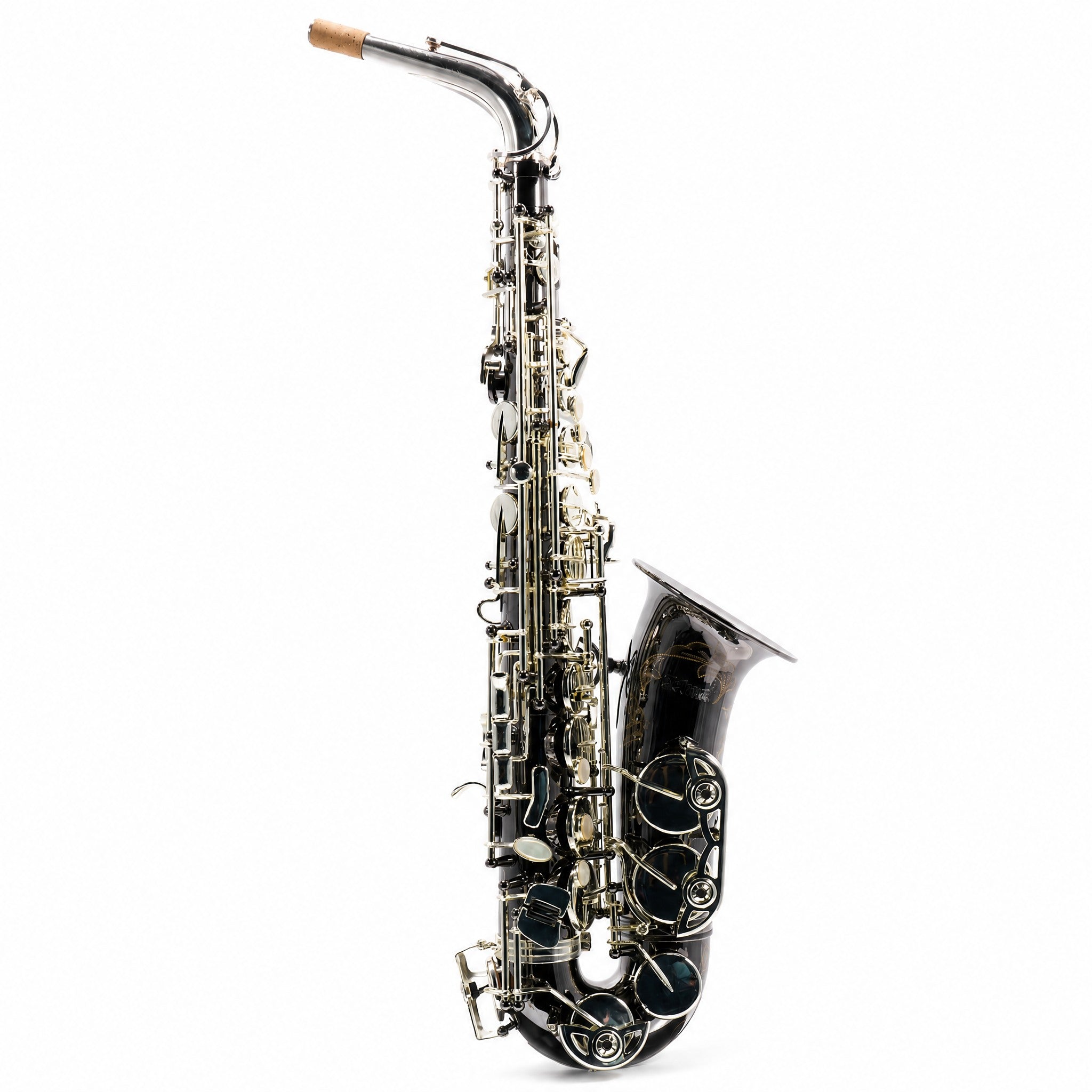 Selmer SAS711B Professional Eb Alto Saxophone in Black Nickel