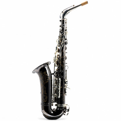 Selmer SAS711B Professional Eb Alto Saxophone in Black Nickel