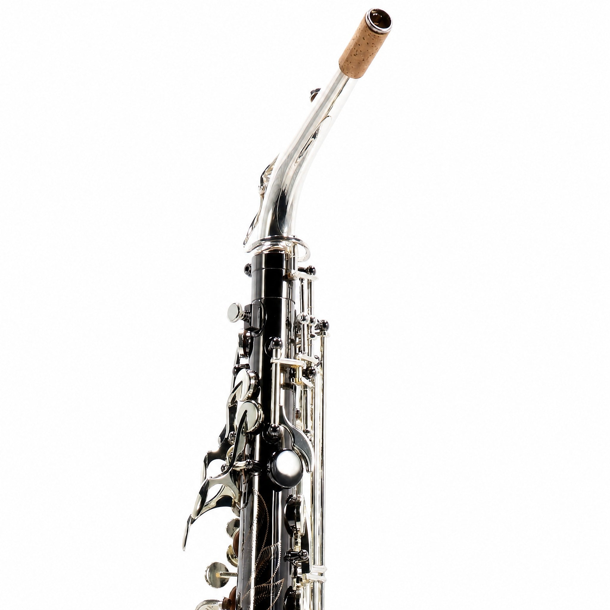Selmer SAS711B Professional Eb Alto Saxophone in Black Nickel