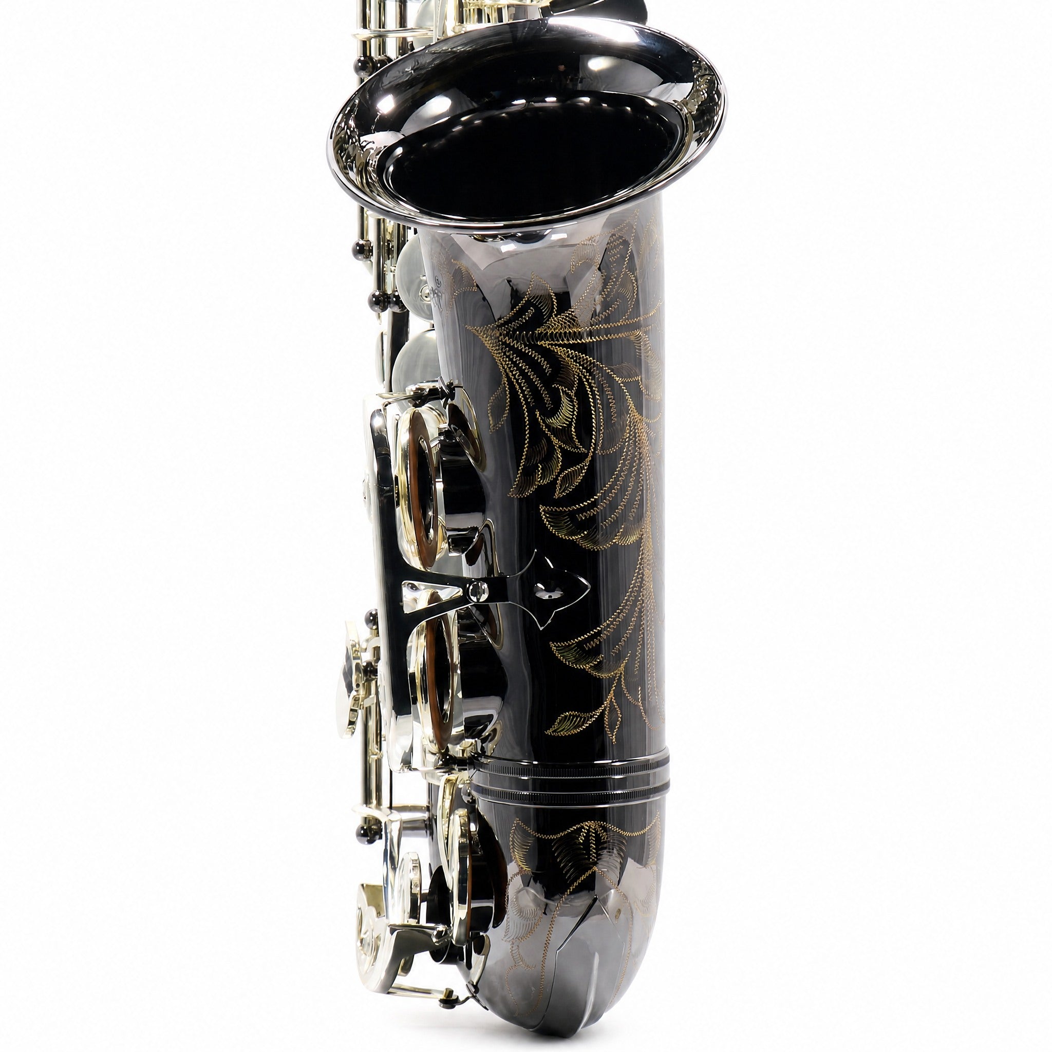 Selmer SAS711B Professional Eb Alto Saxophone in Black Nickel