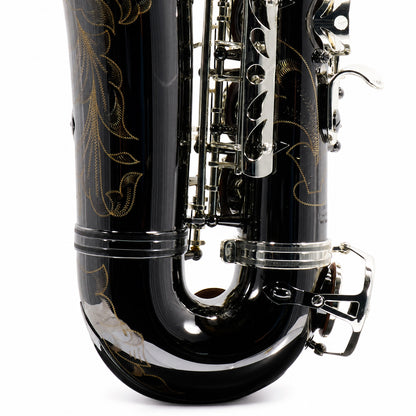 Selmer SAS711B Professional Eb Alto Saxophone in Black Nickel