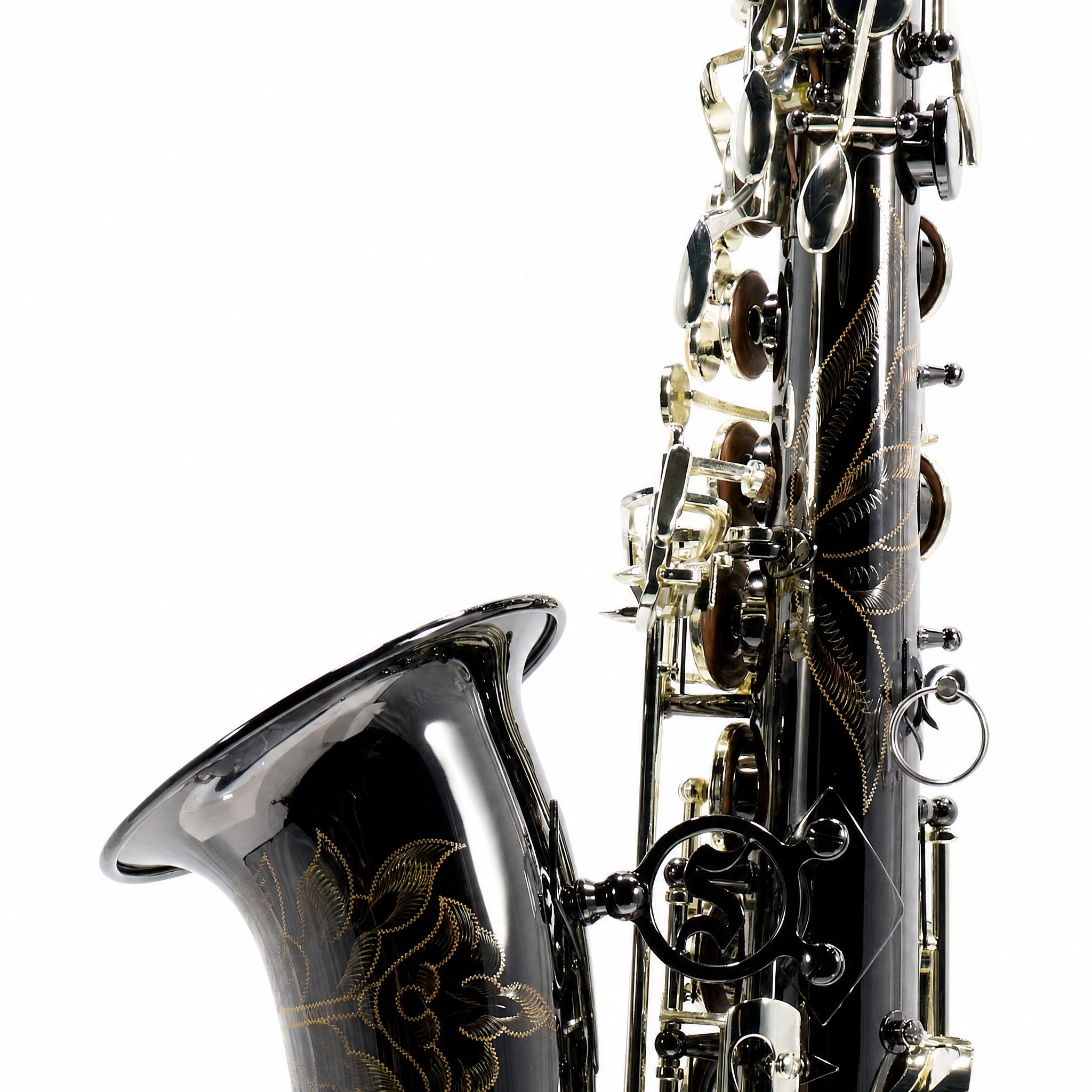 Selmer SAS711B Professional Eb Alto Saxophone in Black Nickel