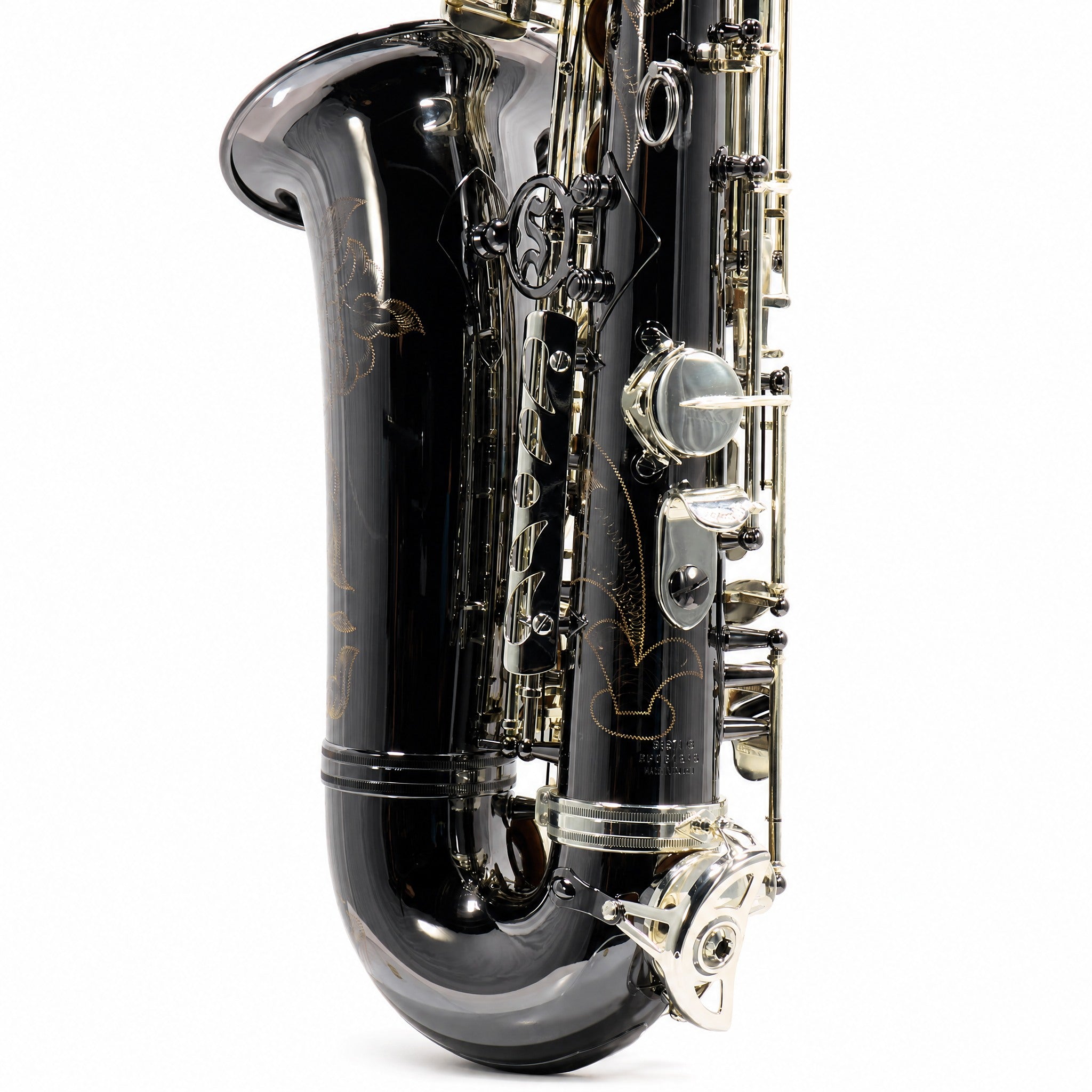 Selmer SAS711B Professional Eb Alto Saxophone in Black Nickel