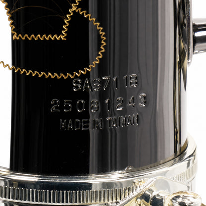 Selmer SAS711B Professional Eb Alto Saxophone in Black Nickel