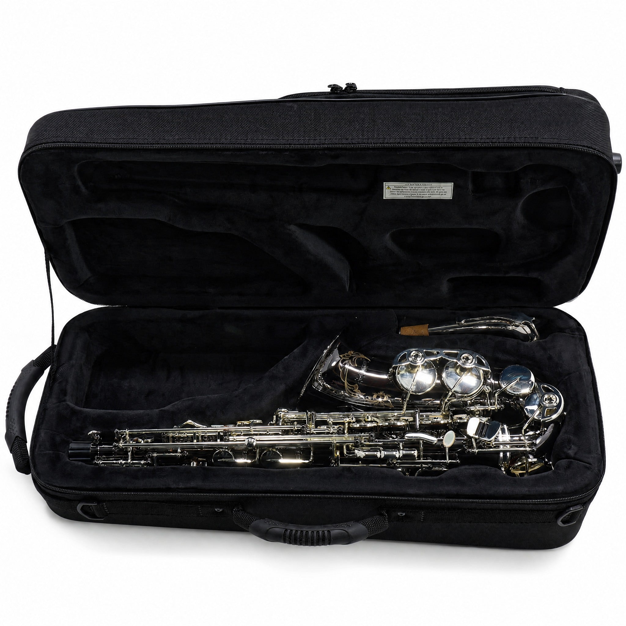 Selmer SAS711B Professional Eb Alto Saxophone in Black Nickel