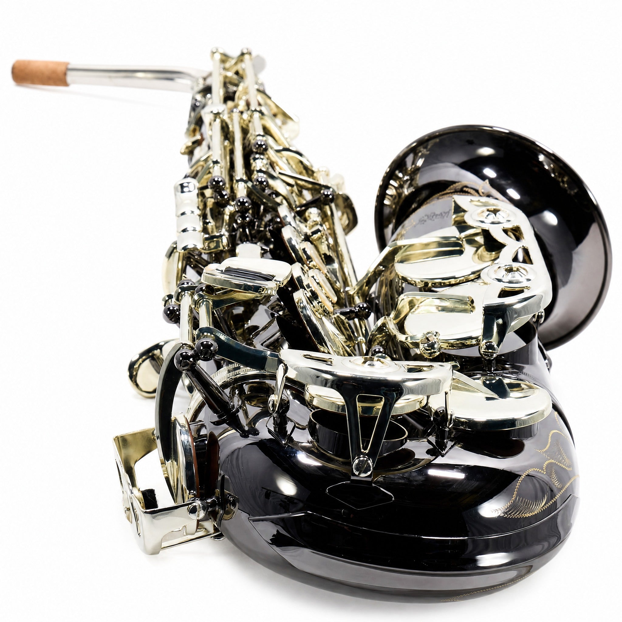 Selmer SAS711B Professional Alto Saxophone in Black Nickel