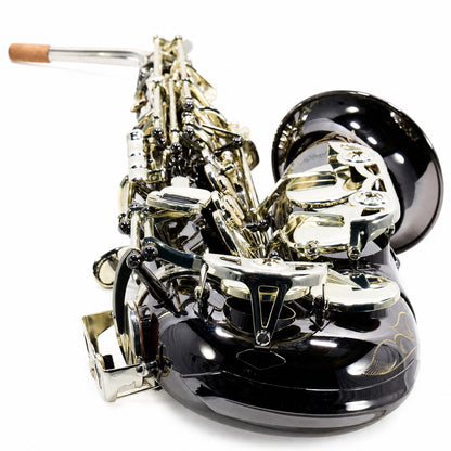 Selmer SAS711B Professional Alto Saxophone in Black Nickel