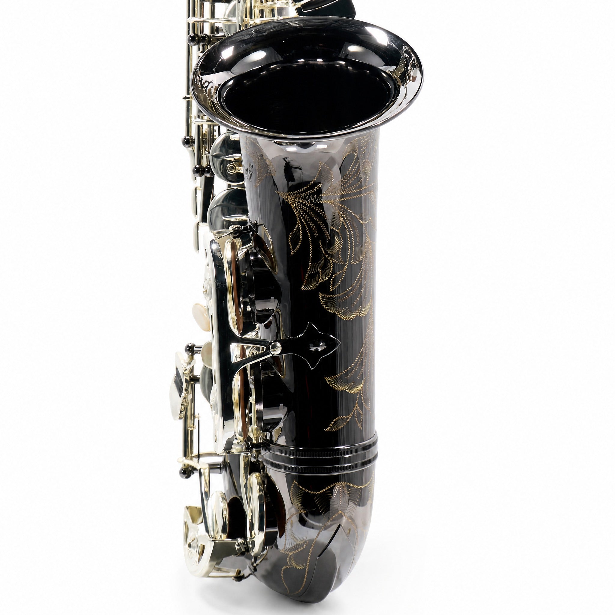 Selmer SAS711B Professional Alto Saxophone in Black Nickel