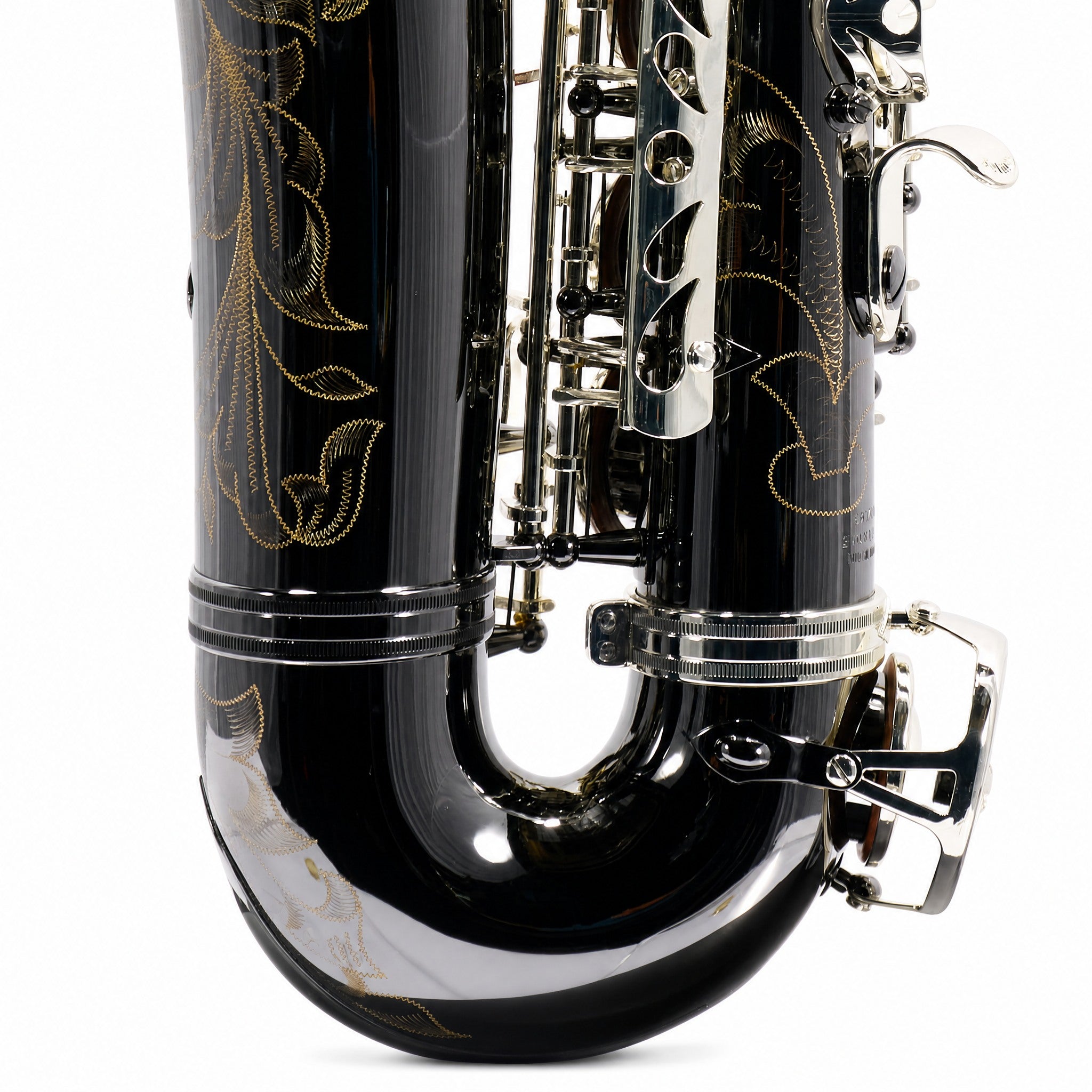 Selmer SAS711B Professional Alto Saxophone in Black Nickel