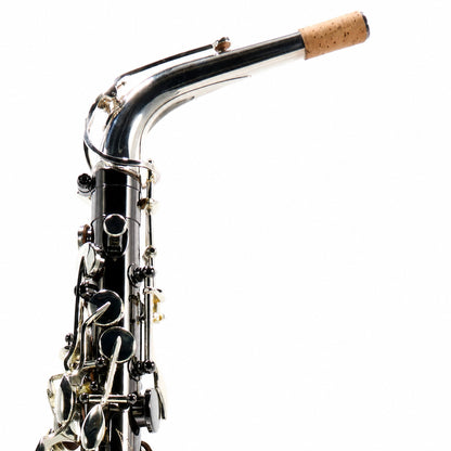 Selmer SAS711B Professional Alto Saxophone in Black Nickel