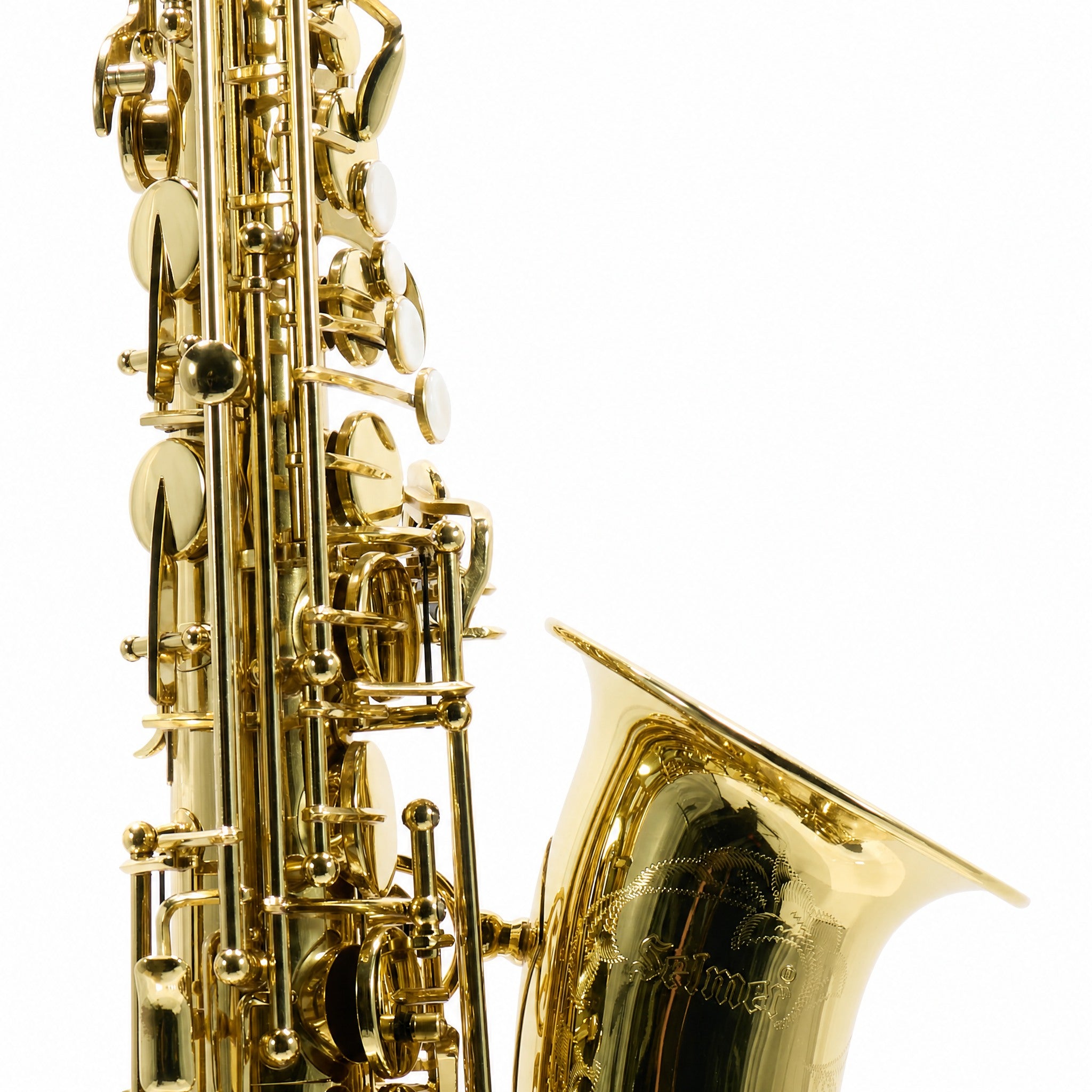 Selmer SAS711 Professional Eb Alto Saxophone in Gold Lacquer