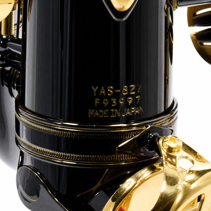 Yamaha YAS-82ZIIB 'Custom Z' Professional Alto Saxophone in Black Lacquer