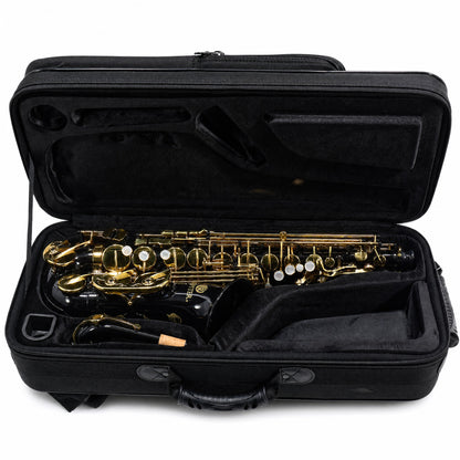 Jupiter JAS1100GOQ Intermediate Eb Alto Saxophone in Gilded Onyx Finish