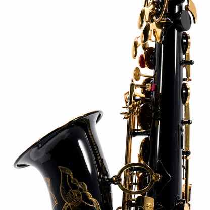 Yamaha YAS-82ZIIB 'Custom Z' Professional Eb Alto Saxophone in Black Lacquer