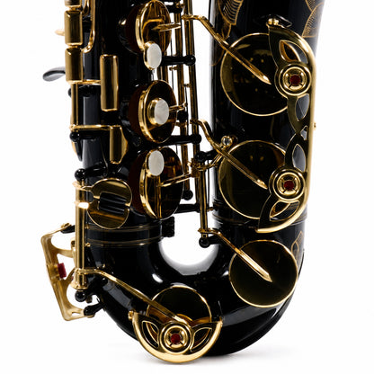 Yamaha YAS-82ZIIB 'Custom Z' Professional Eb Alto Saxophone in Black Lacquer