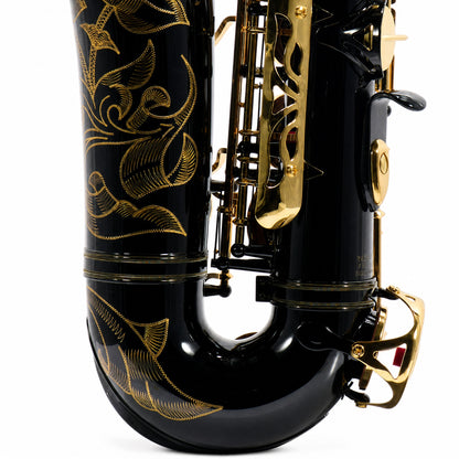 Yamaha YAS-82ZIIB 'Custom Z' Professional Eb Alto Saxophone in Black Lacquer