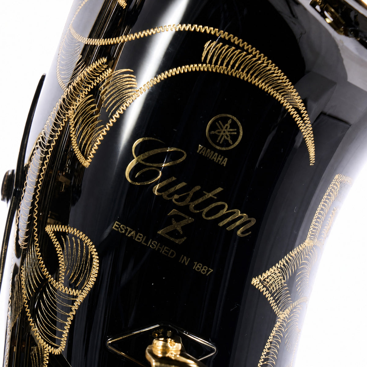 Yamaha YAS-82ZIIB 'Custom Z' Professional Eb Alto Saxophone in Black Lacquer