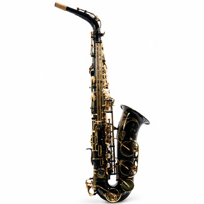 Yamaha YAS-82ZIIB 'Custom Z' Professional Eb Alto Saxophone in Black Lacquer