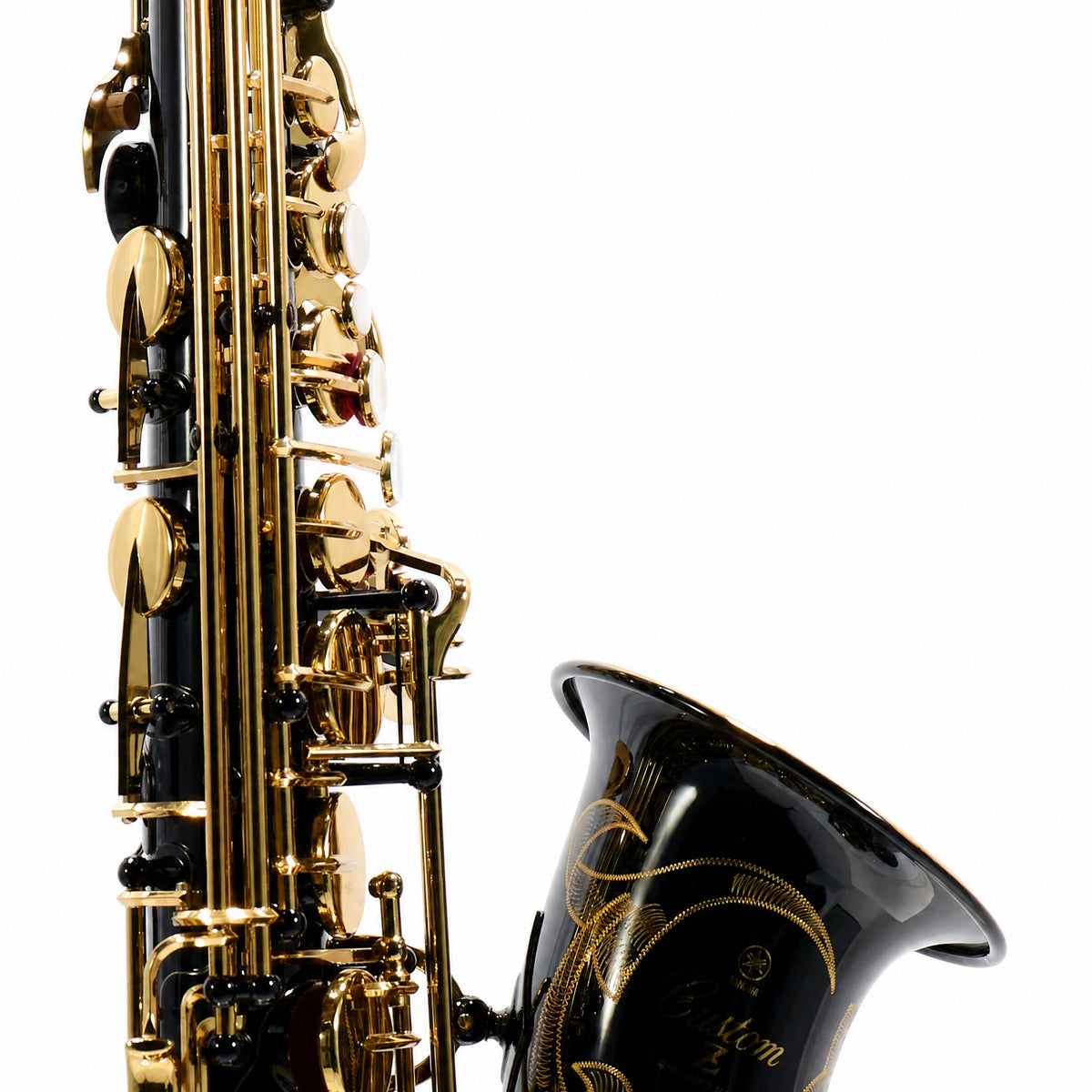 Yamaha YAS-82ZIIB 'Custom Z' Professional Eb Alto Saxophone in Black Lacquer