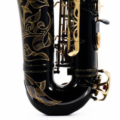 Yamaha YAS-82ZIIB 'Custom Z' Professional Eb Alto Saxophone in Black Lacquer