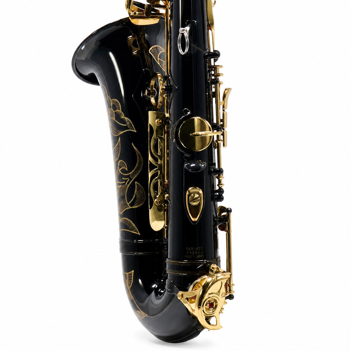 Yamaha YAS-82ZIIB 'Custom Z' Professional Eb Alto Saxophone in Black Lacquer