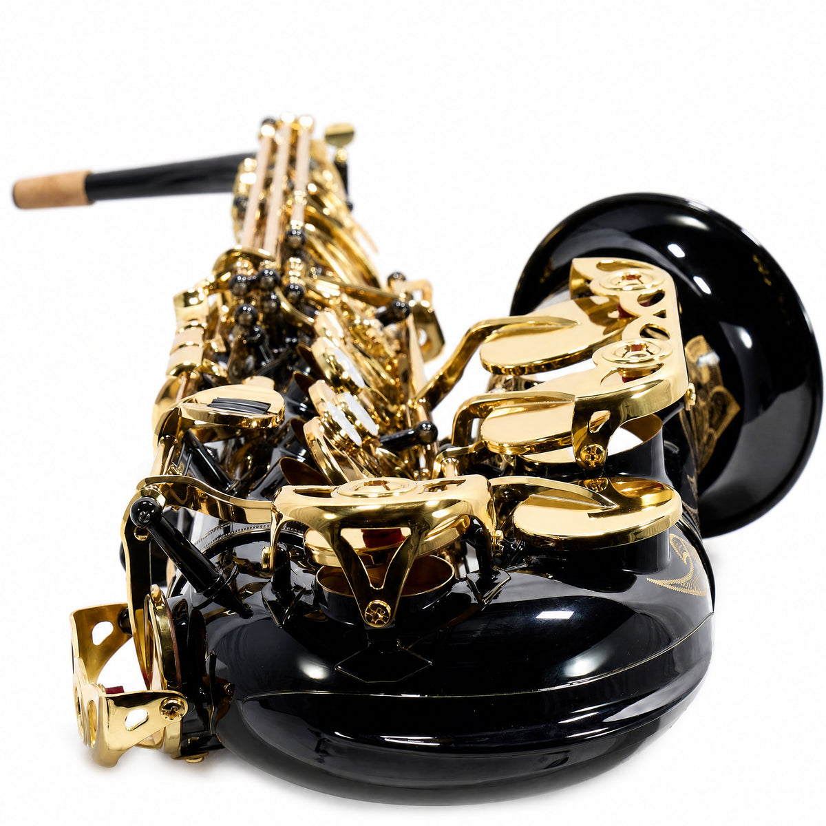 Yamaha YAS-82ZIIB 'Custom Z' Professional Eb Alto Saxophone in Black Lacquer