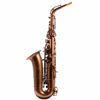 Jupiter JAS1100BAQ Intermediate Alto Saxophone in Burnished Auburn Lacquer