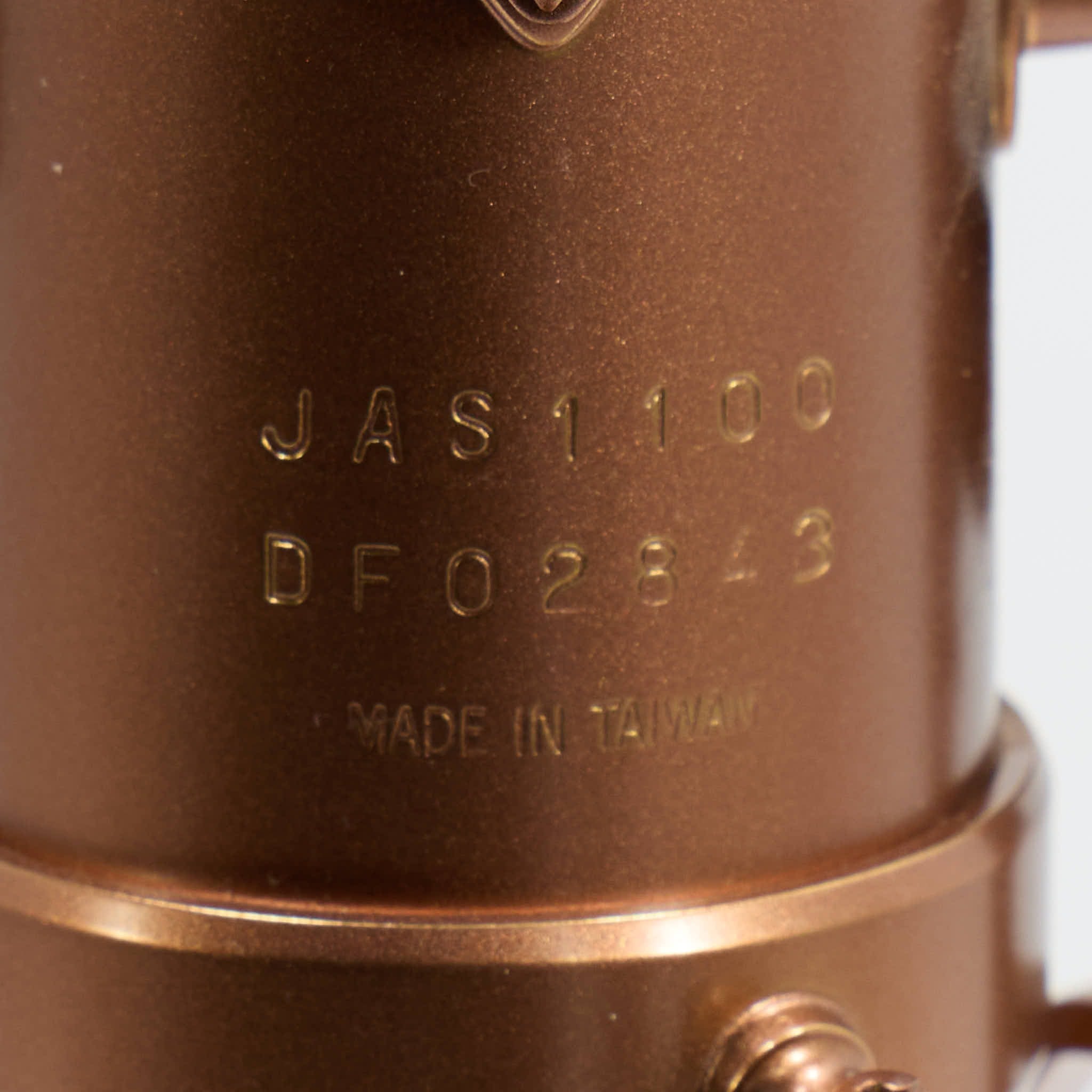 Jupiter JAS1100BAQ Intermediate Alto Saxophone in Burnished Auburn Lacquer