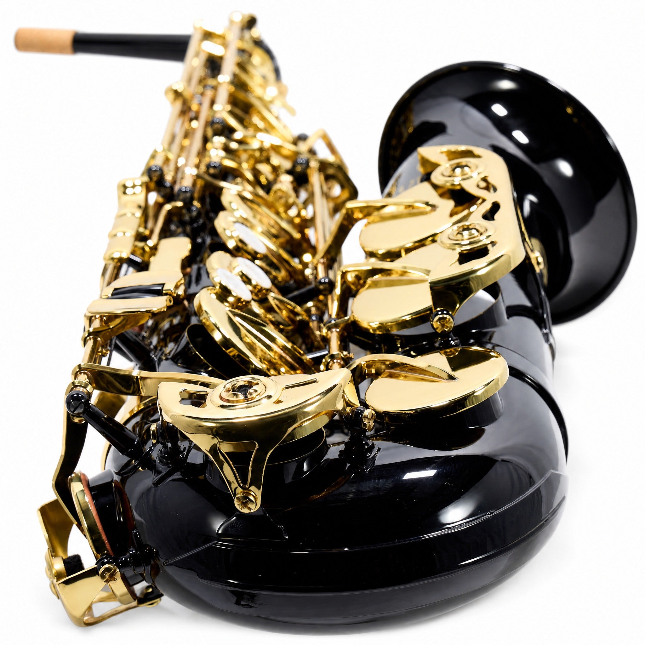 Jupiter JAS1100GOQ Intermediate Alto Saxophone in Gilded Onyx Lacquer