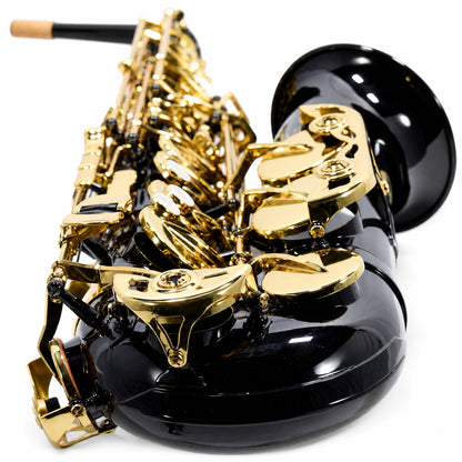 Jupiter JAS1100GOQ Intermediate Alto Saxophone in Gilded Onyx Lacquer