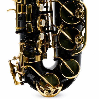 Jupiter JAS1100GOQ Intermediate Alto Saxophone in Gilded Onyx Lacquer