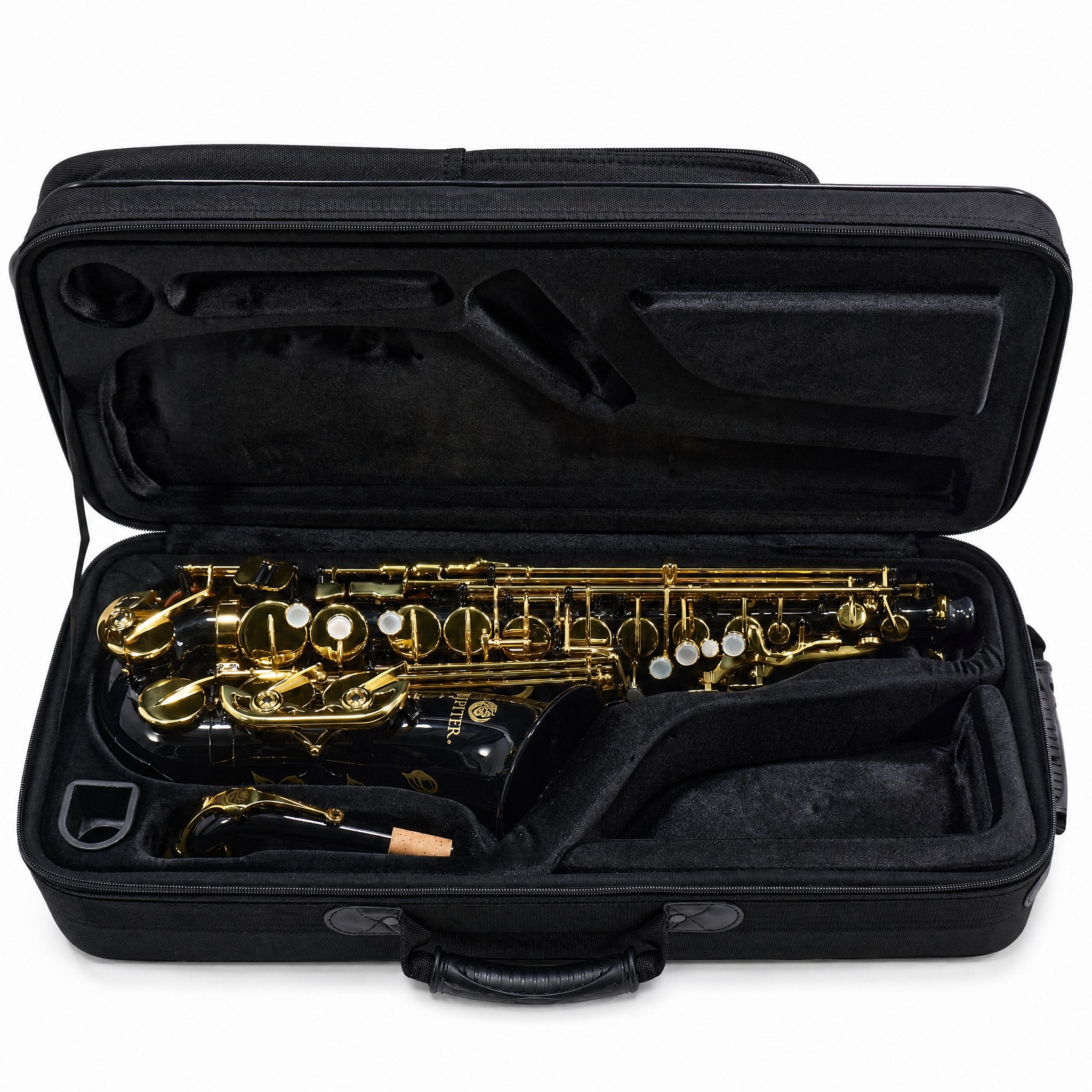 Jupiter JAS1100GOQ Intermediate Alto Saxophone in Gilded Onyx Lacquer