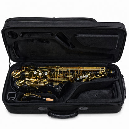 Jupiter JAS1100GOQ Intermediate Alto Saxophone in Gilded Onyx Lacquer