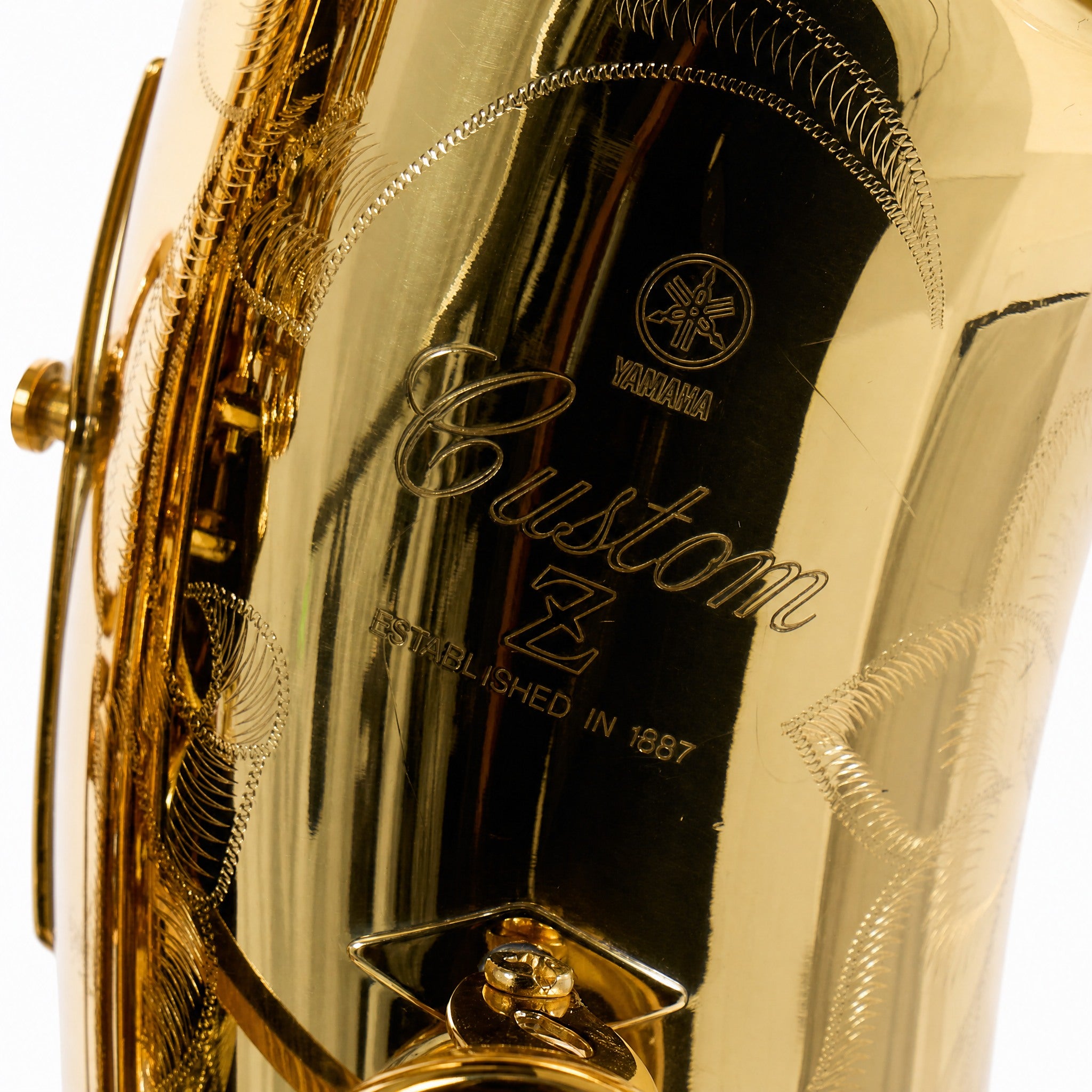 Yamaha YAS-82Z 'Custom Z' Professional Alto Saxophone in Gold Lacquer