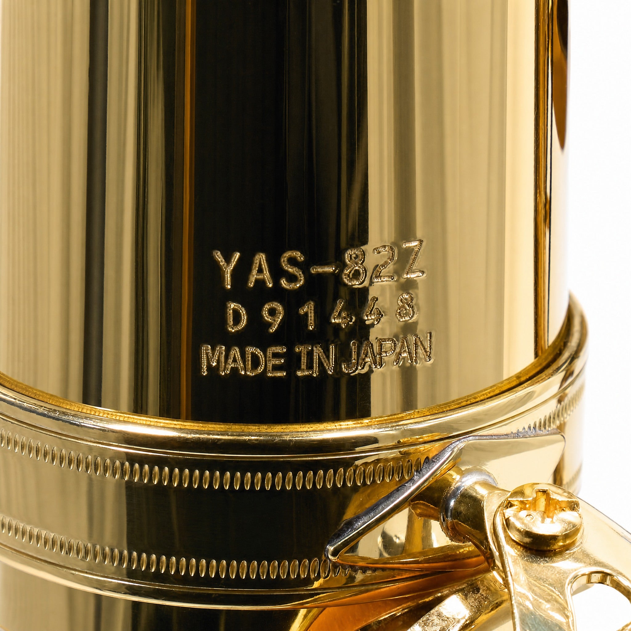 Yamaha YAS-82Z 'Custom Z' Professional Alto Saxophone in Gold Lacquer