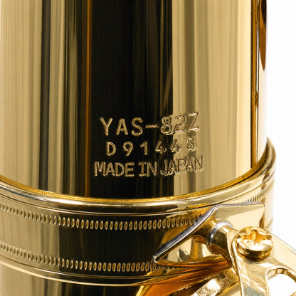 Yamaha YAS-82Z 'Custom Z' Professional Alto Saxophone in Gold Lacquer
