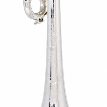 S.E. Shires Q13S Q-Series Professional C Trumpet in Silver Plate