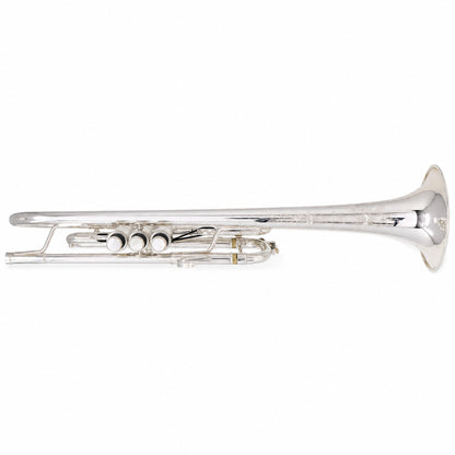 S.E. Shires Q13S Q-Series Professional C Trumpet in Silver Plate
